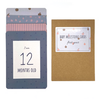 Baby Milestone Cards - Milk&Honey Brand - Milestone Cards, baby-milestone-cards,