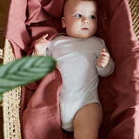 Lotus Muslin Swaddle - Milk&Honey Brand - , muslin-swaddle-in-rose-taupe, 