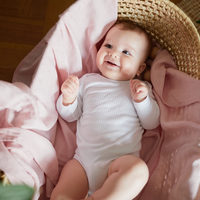 Misty Pink Muslin Swaddle - Milk&Honey Brand - , misty-pink-muslin-swaddle,