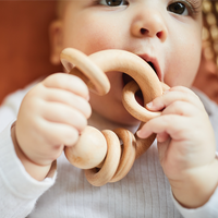 Stella Wooden Rattle - Milk&Honey Brand - , stella-wooden-rattle,