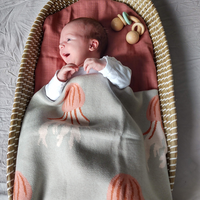 Jellyfish Baby Blanket - Milk&Honey Brand - , jellyfish-baby-blanket, Best Seller