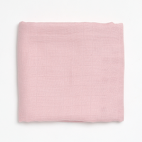 Misty Pink Muslin Swaddle - Milk&Honey Brand - , misty-pink-muslin-swaddle,