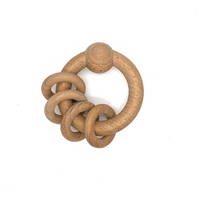 Stella Wooden Rattle - Milk&Honey Brand - , stella-wooden-rattle,