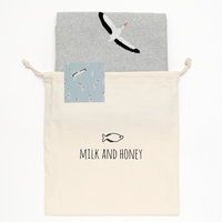 Stork Baby Blanket - Milk&Honey Brand - , stork-baby-blanket,