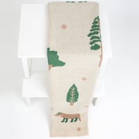 Badger Baby Blanket - Milk&Honey Brand - , badger-baby-blanket,