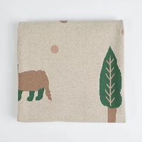 Badger Baby Blanket - Milk&Honey Brand - , badger-baby-blanket,