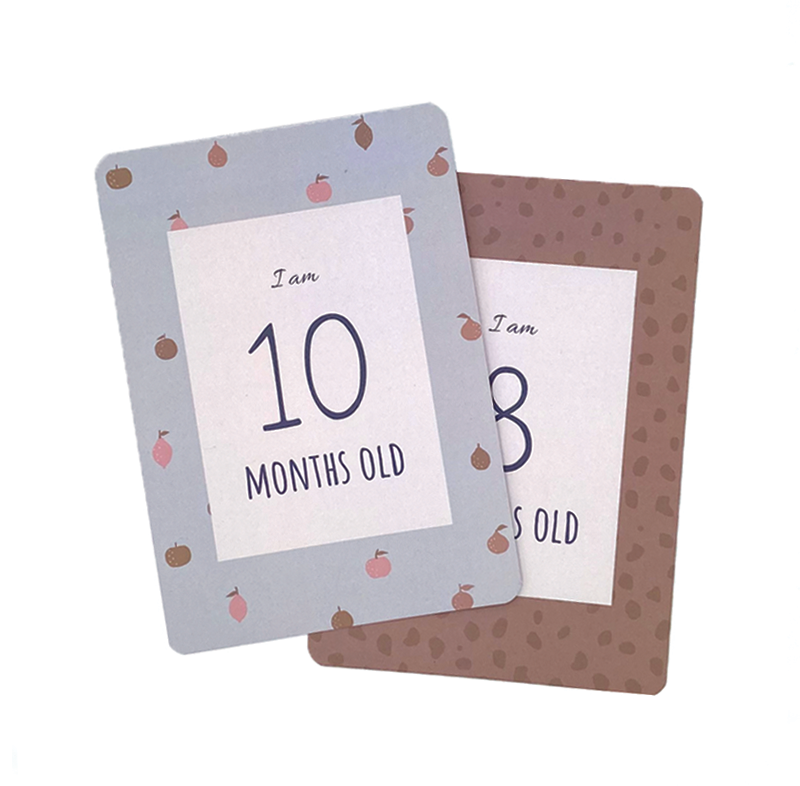 Baby Milestone Cards - Milk&Honey Brand - Milestone Cards, baby-milestone-cards, 