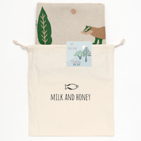 Badger Baby Blanket - Milk&Honey Brand - , badger-baby-blanket, 
