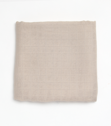Sand Muslin Swaddle - Milk&Honey Brand - , muslin-swaddle-in-sand, 