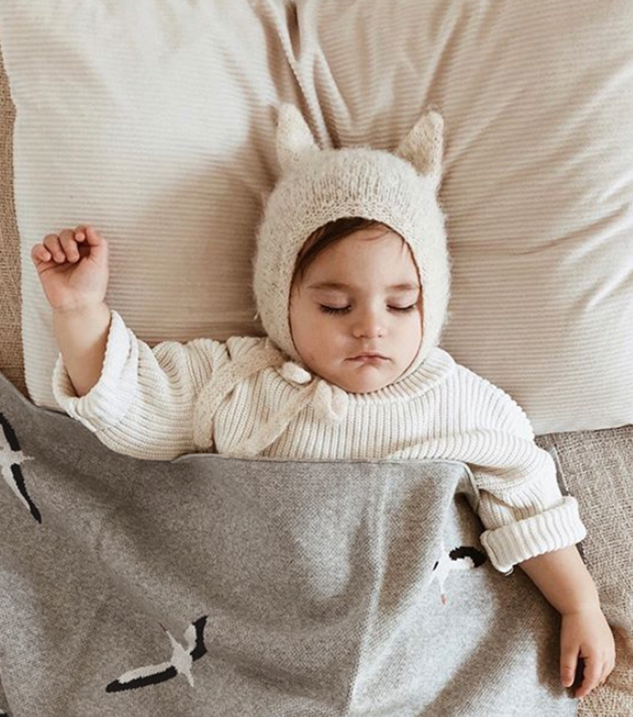 Stork Baby Blanket Milk and Honey Brand