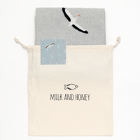 Stork Baby Blanket - Milk&Honey Brand - , stork-baby-blanket, 