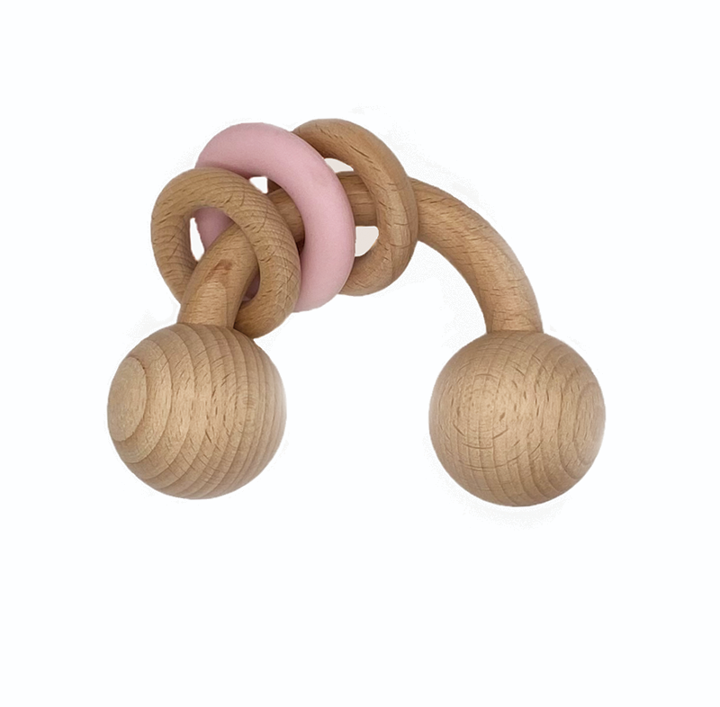 Vivian Wooden Rattle - Milk&Honey Brand - , vivian-wooden-rattle, 