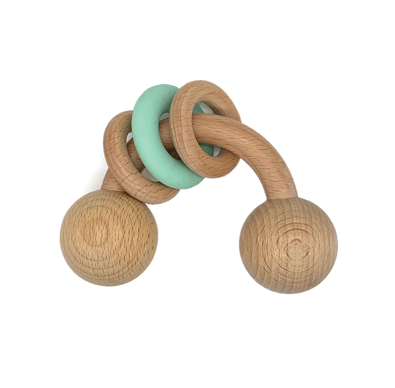 Zelda Wooden Rattle - Milk&Honey Brand - , zelda-wooden-rattle, 